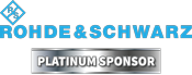 Platinum Sponsor Rohde & Schwarz